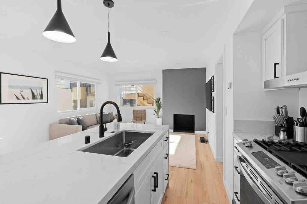 Brand New Ocean-View Beach Home Steps To The Sand! Manhattan Beach Exterior foto